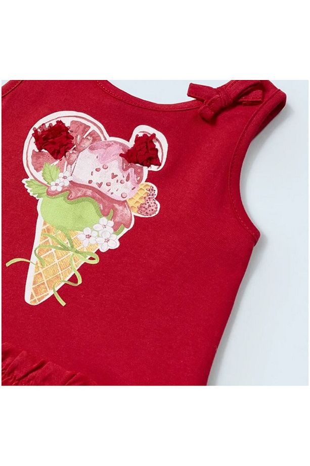 Kız Bebek Tişört Şort 2 Li Set 1277 - 2
