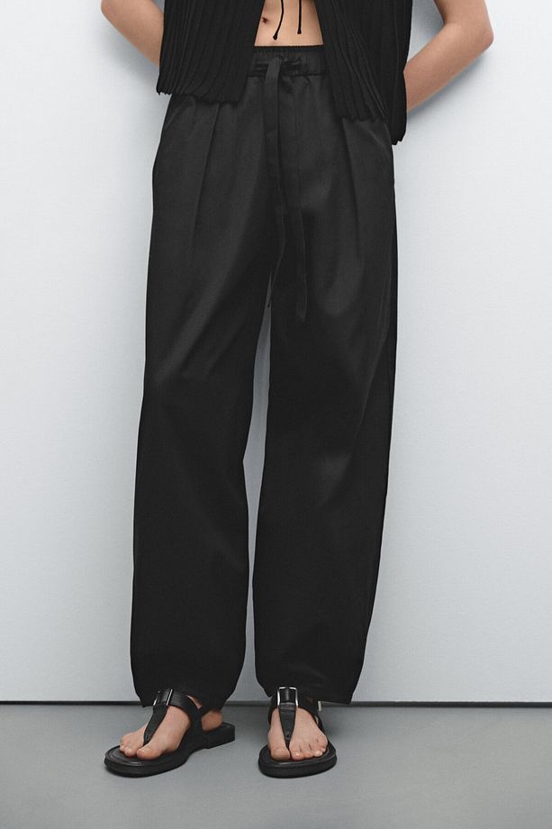 %100 pamuklu jogger pantolon - 3