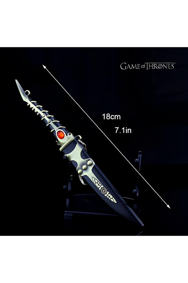 Game of Thrones Littlefinger’ın Valyria Çeliği Hançeri 18cm | Koleksiyonluk ve Dekoratif Eser - 2