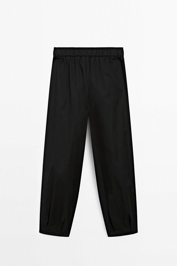 %100 pamuklu jogger pantolon - 7
