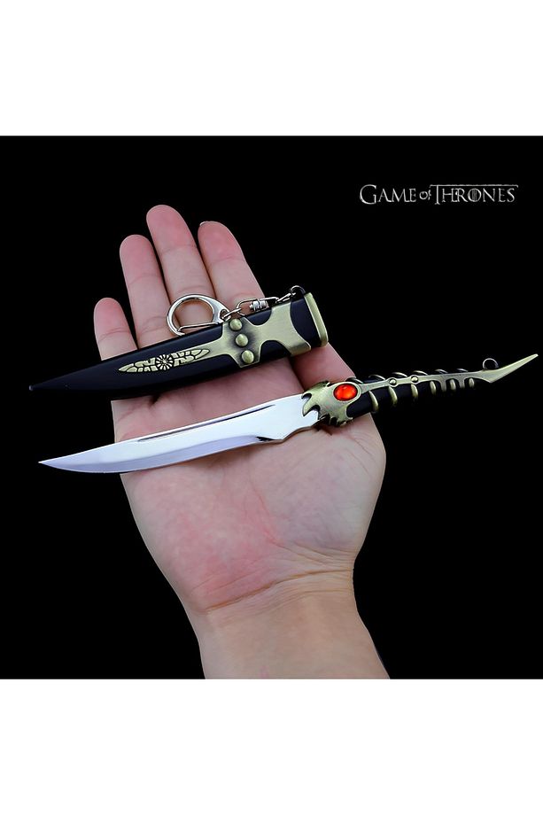 Game of Thrones Littlefinger’ın Valyria Çeliği Hançeri 18cm | Koleksiyonluk ve Dekoratif Eser - 1