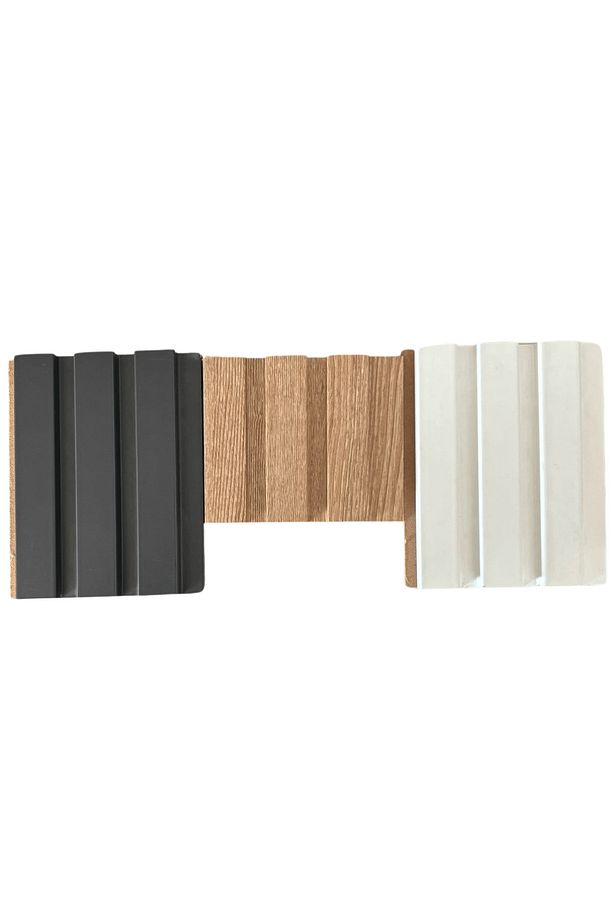 Aynalı Dresuar Ahşap Çıtalı Ahşap Desk Set Hol Antre - 5