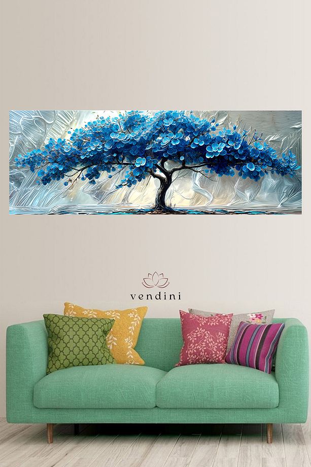 Kaliteli Kumaş, Canlı Renkler Duvar Örtüsü Duvar Halısı Wall Tapestry - 1