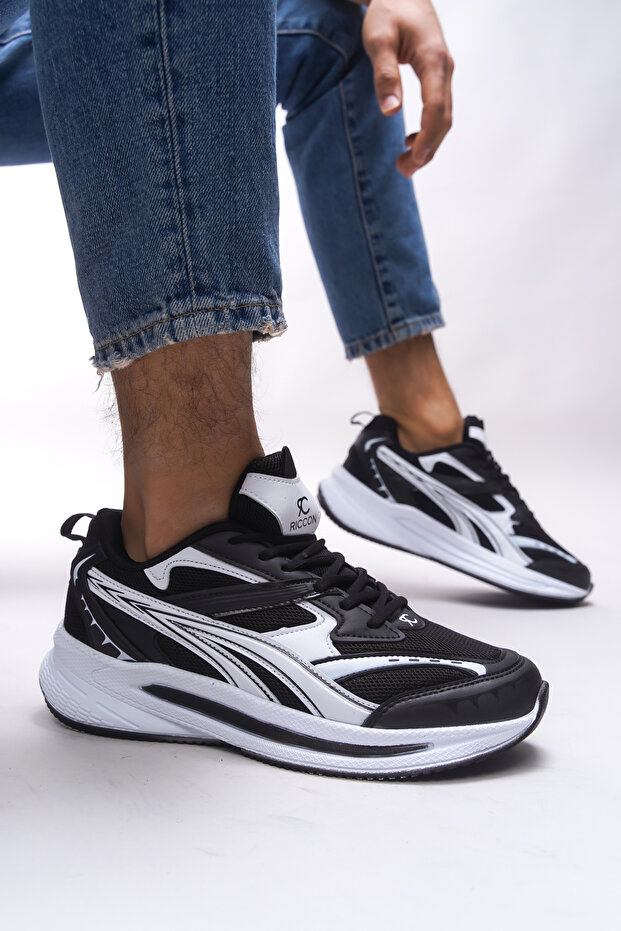 Tybindel Men's Sneaker 0012135 Black White