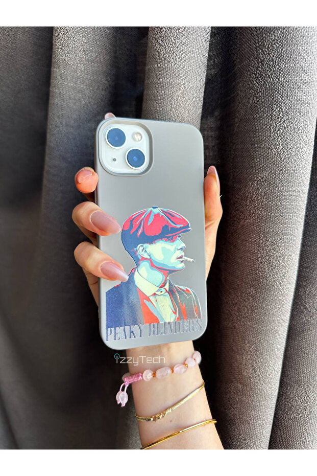 حافظة هاتف من السيليكون متوافقة مع هاتف آيفون 15 بلس مع حافظة هاتف من السيليكون مطبوع عليها نقش مخملي مميز - 2