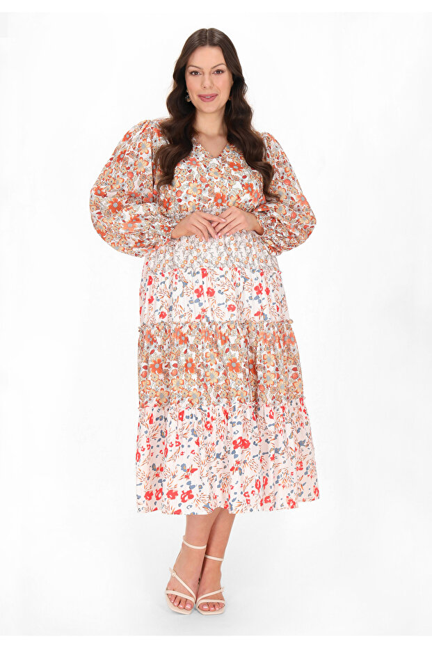Rochie Plus Size usha PLUS SIZE - 1