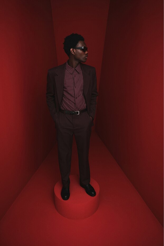 Andre Garantált klasszikus valódi bőr fűzős ortopéd férfi alkalmi cipők - 8