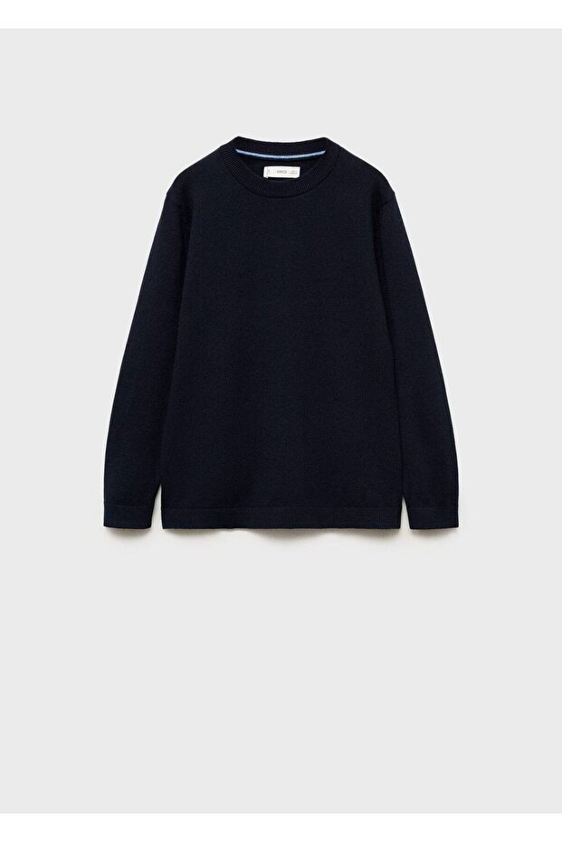 Kırçıllı pamuklu kazak - 1