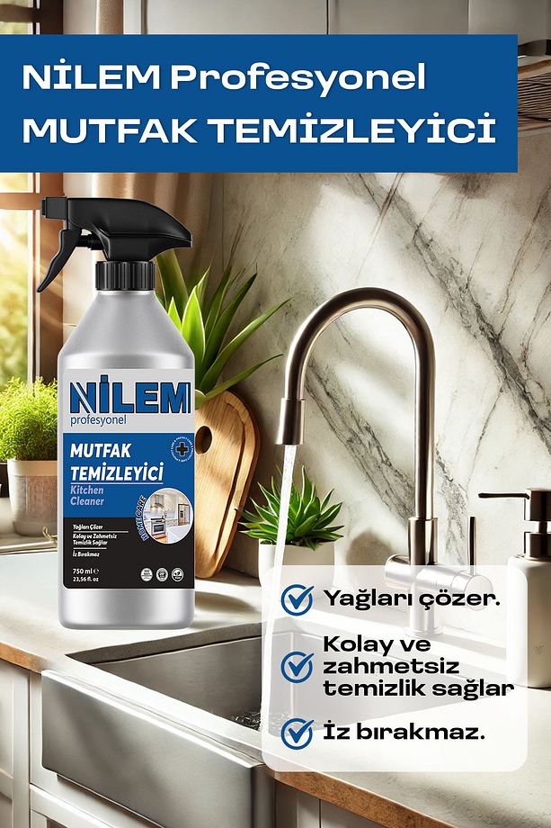 Profesyonel Mutfak Temizleyici 750 ml - 4