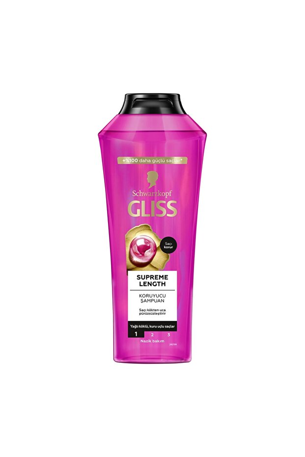Supreme Length Shampoo 400 ml 4 Pcs