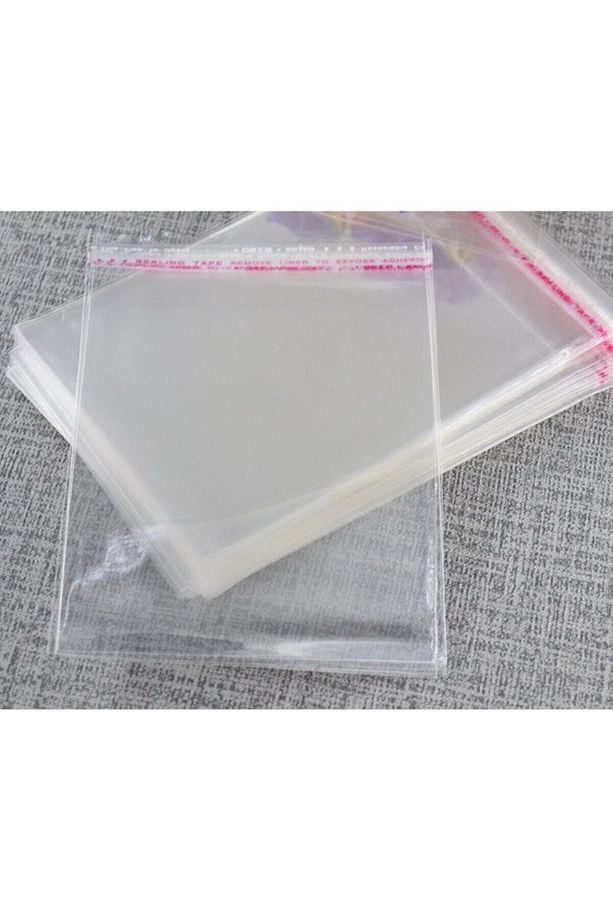 Bantlı Şeffaf Jelatin Poşet 50x75  20  Adet - 4