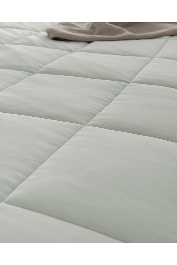 İlus Tek Kişilik Bambu Comforter Set - Mint Yeşili - 5