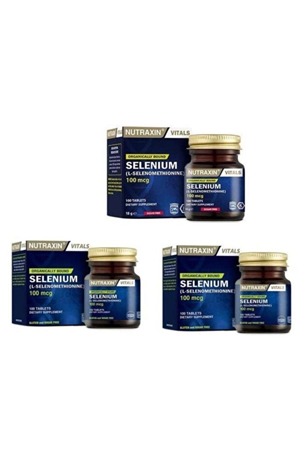 Selenium 100 mcg 100 Tablet 3 Adet - 1