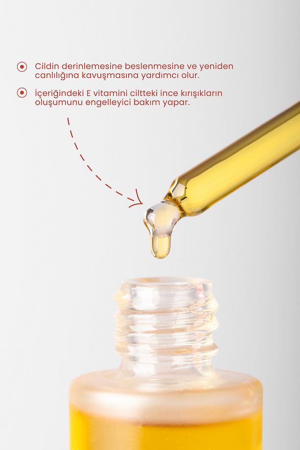 Gül Yağı Rahatlatıcı Ve Antioksidan Yüz Serumu 30 ml - 7