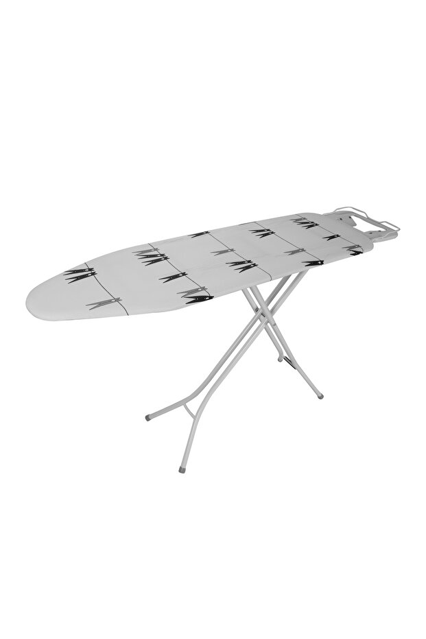 Ironing Board with Iron Rest Adjustable Height 7 mm Foam - 4
