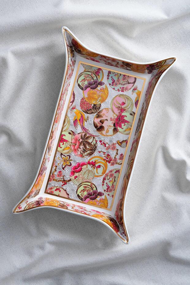 طبق تقديم مستطيل دريم - 22 سم - 1