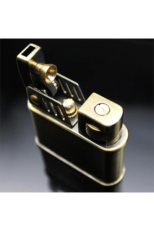 Sm-549T Benzinli Retro Çakmak Bronz - 1