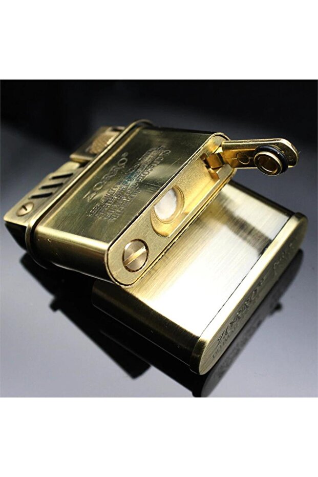 Sm-549T Benzinli Retro Çakmak Bronz - 8