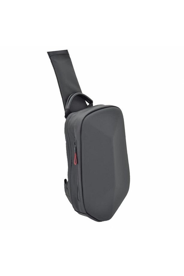 Ccs Tek Omuz Askılı Sırt Ve Göğüs Çantası Usb Çıkışlı Siyah - 2