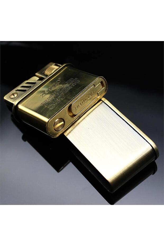 Sm-549T Benzinli Retro Çakmak Bronz - 7