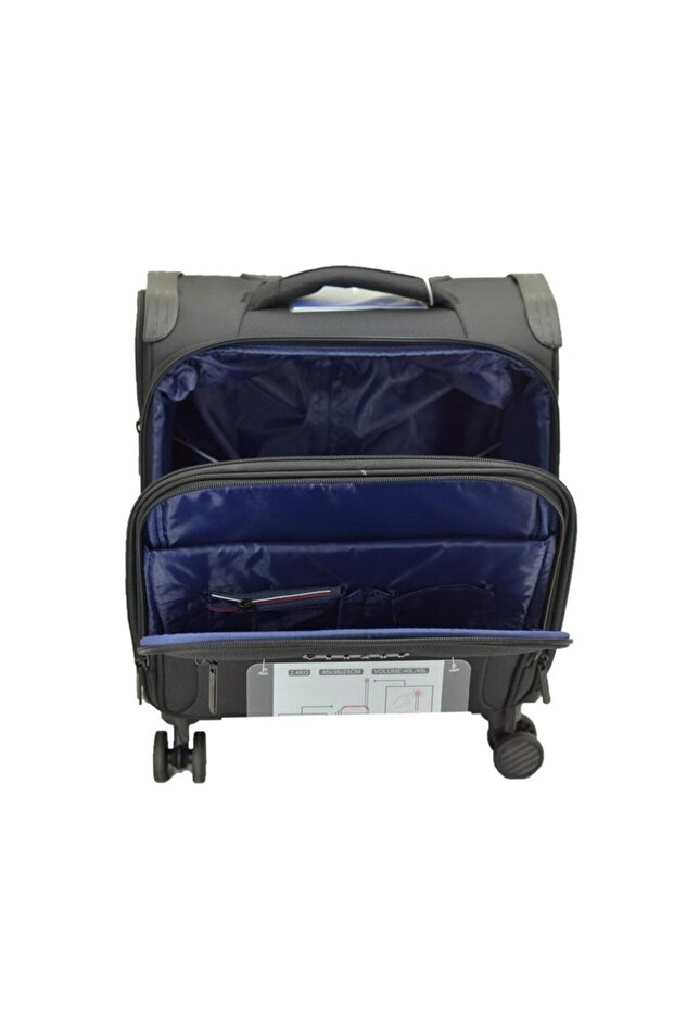 GM21002-10AW Çekçekli 16,5 İnç Pilot Valiz - 5