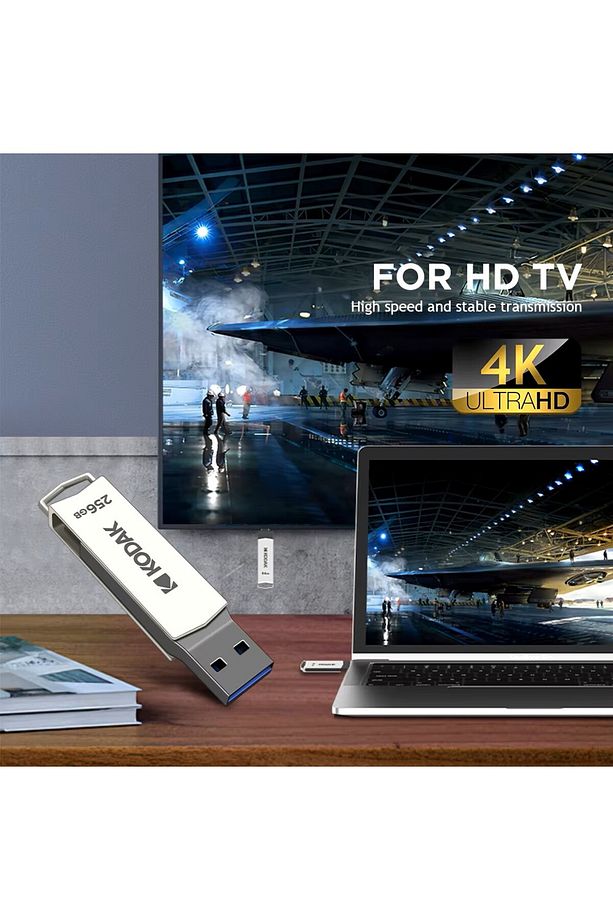 Kodak K273 256 Gb Type C ve Usb 3.2 Flash Bellek Otg Çift Giriş Premium - 8