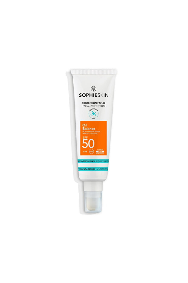 Facial Sunscreen Oil Balance Spf 50 50 Ml