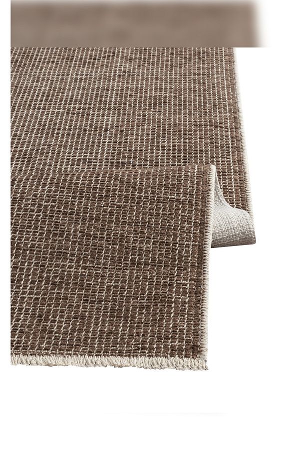 Halı Pandor 2413 Vizon Yıkanabilir Yumuşak Dokulu Modern İnce Dokuma Şık Makine Halısı - 3