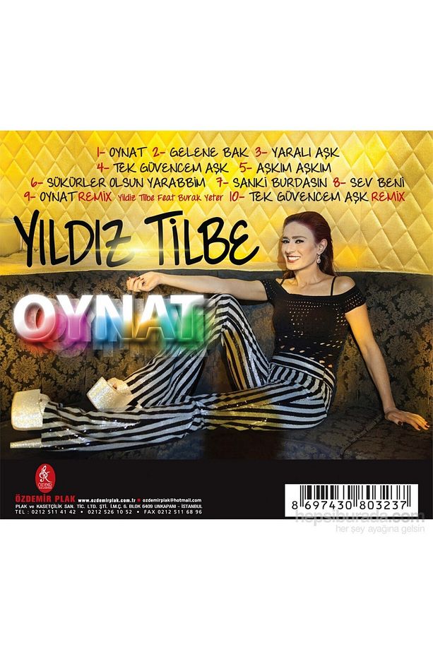Yıldız Tilbe Oynat Cd (Jelatininde Sıfır 2016 Dönem Baskı) - 2