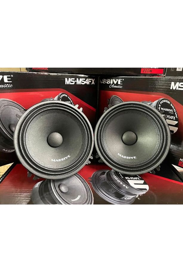 M54fx 13 Cm Midrange 200watt 100rms Iki Adet - 2