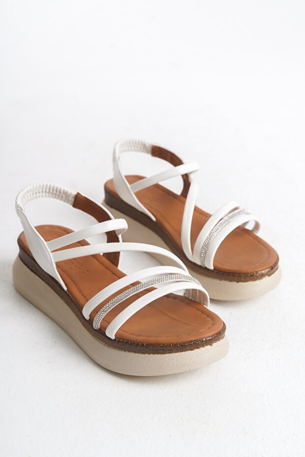 Tolgado Women's Daily High Sole Stone Sandals