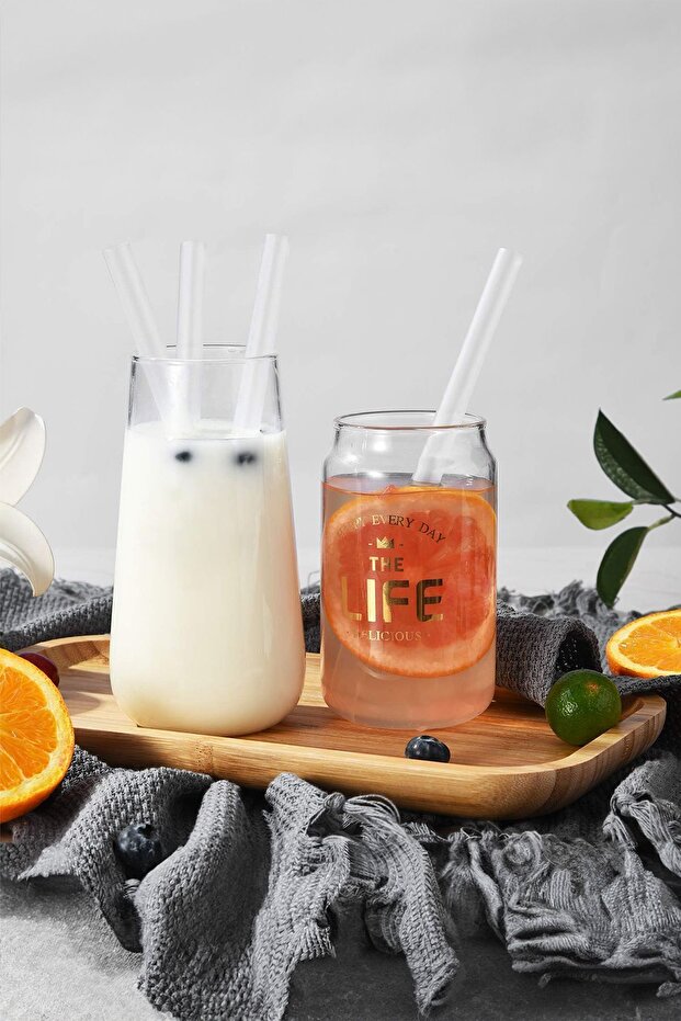 Bubble Tea Jelatinli Şeffaf Pipet 12mm 22cm 50 Adet - 3