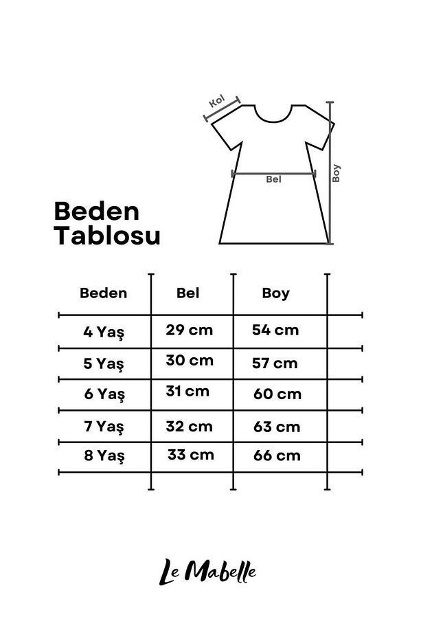 Lila  Dev Fiyonk Detaylı Kız Çocuk Elbise - Celine - 9