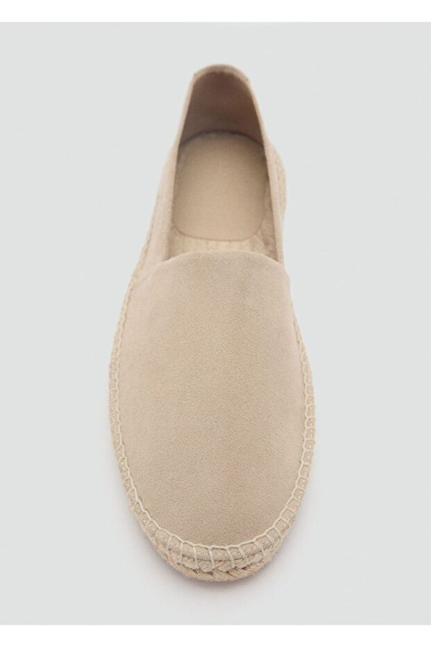 Jüt süet deri espadril - 3