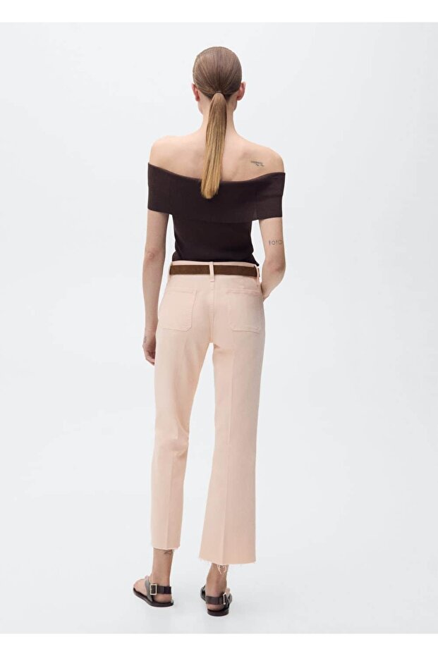 Cepli flare jean pantolon - 4