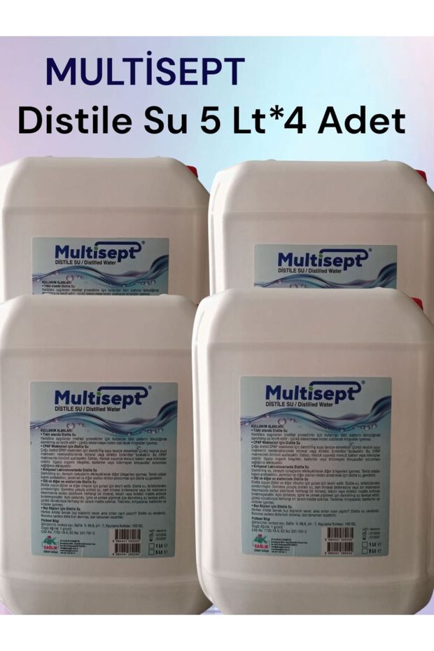 DİSTİLE SU 5 LT * 4 ADET - 2