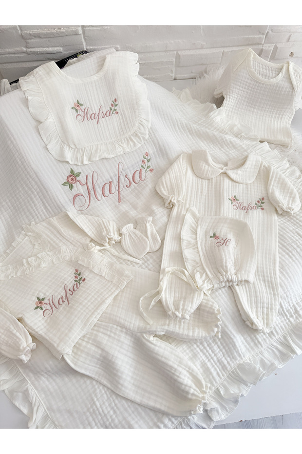 Muslin hospital discharge set