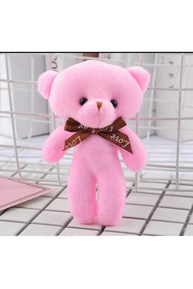 Yumoş Plush Teddy Bear Keychain Cute Cute Mini Bag Accessory Surprise Bear Stylish Elegant Gift