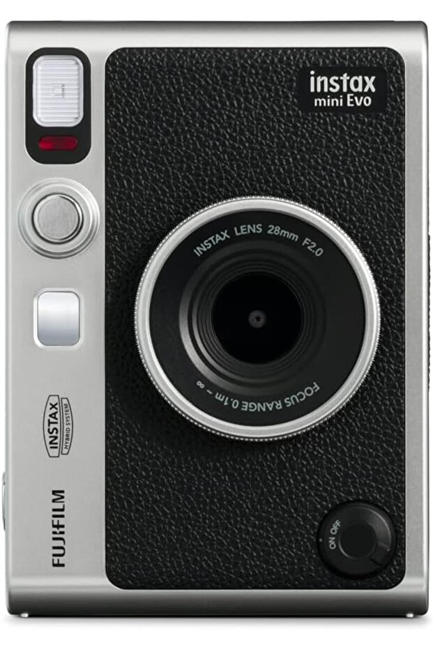 Fujifilm Instax Mini Evo Camera--Black - 2