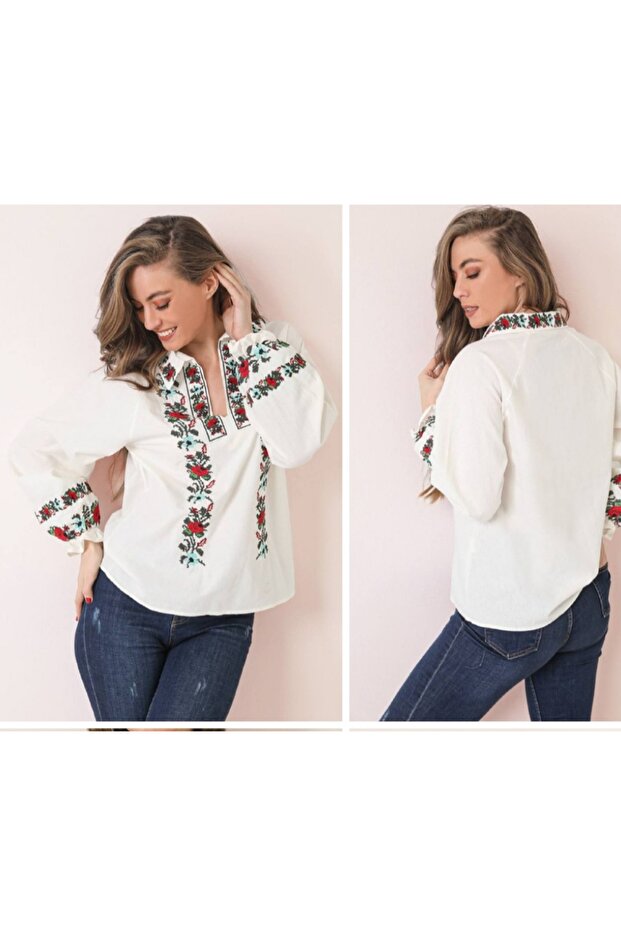 Nakışlı gömlek - 1