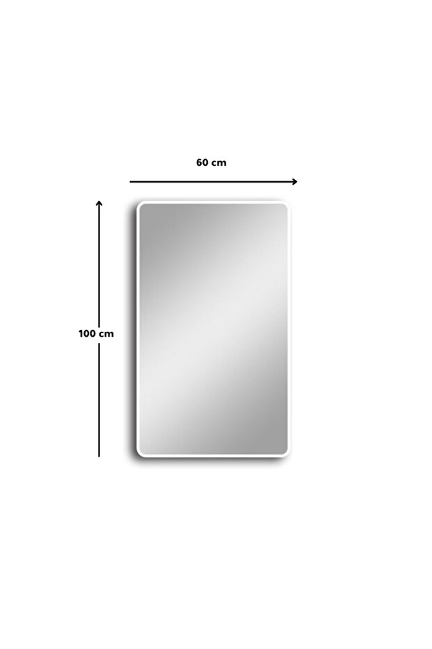 مرآة حائط - بيضاء - 3