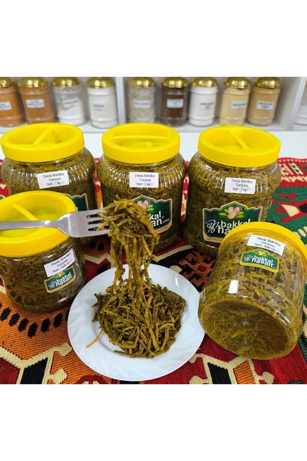 Ev Yapımı Deniz Börülce Turşusu Net 500 gr Bakkal Hasan - 3
