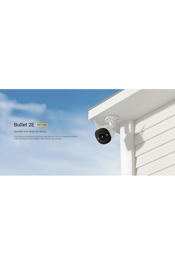YENİ NESİL BULLET 3 MP WİFİ KAMERA - 1