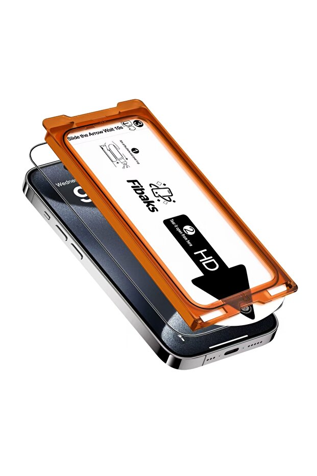 Galaxy S23 Fe/A54 Full Coverage Glass Screen Protector with Easy Application Frame