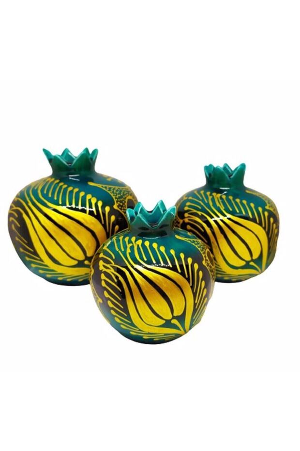 Çini 3'lü Nar Takımı - 4