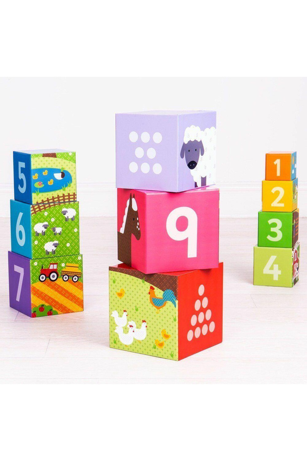 Stacking cubes - Farm - 3