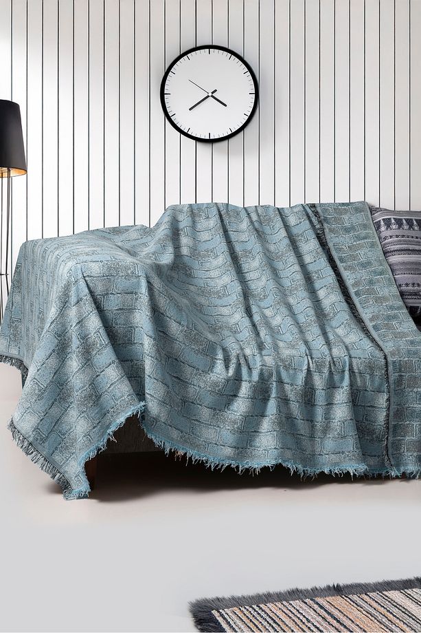 İkili Set Dokuma Koltuk Örtüsü Seti 170x220cm - 2