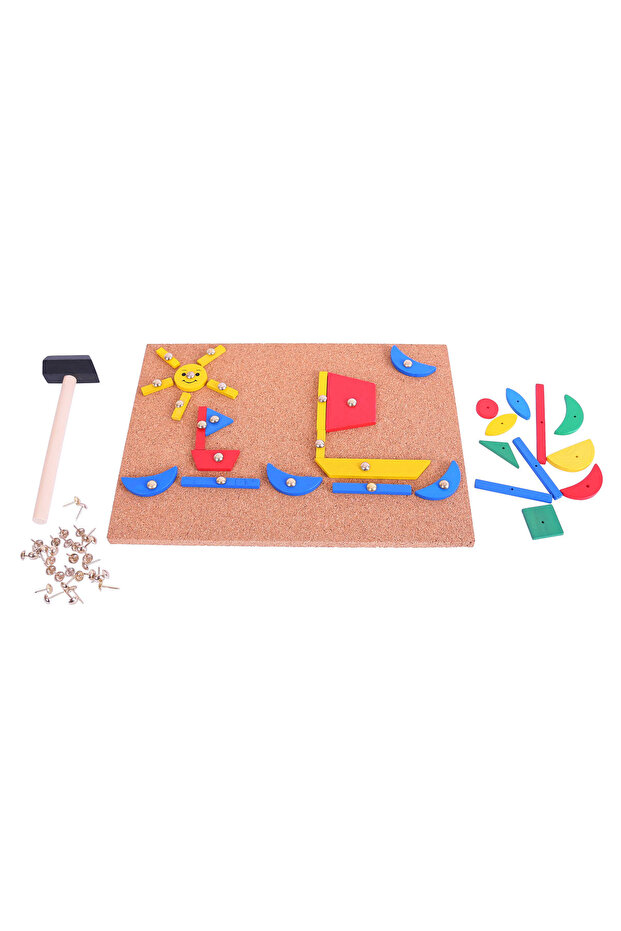 Set de creatie - Forme din lemn - 3