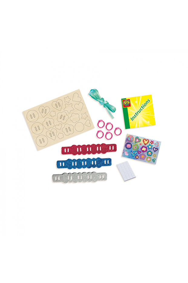 Creative Set - Glitter Rings And Bracelets - 2