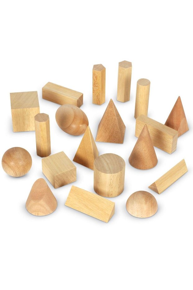 Forme Geometrice Din Lemn (SET 19)